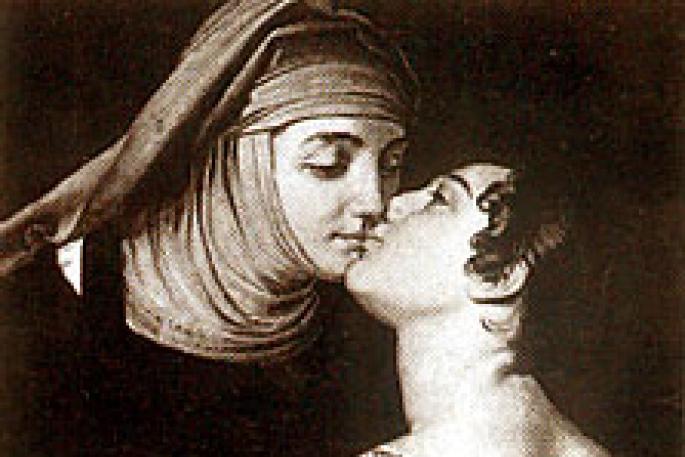 Hauptfiguren aus „Romeo und Julia“.