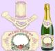 DIY exkluzívne nálepky na šampanské, koňak, vodku, víno