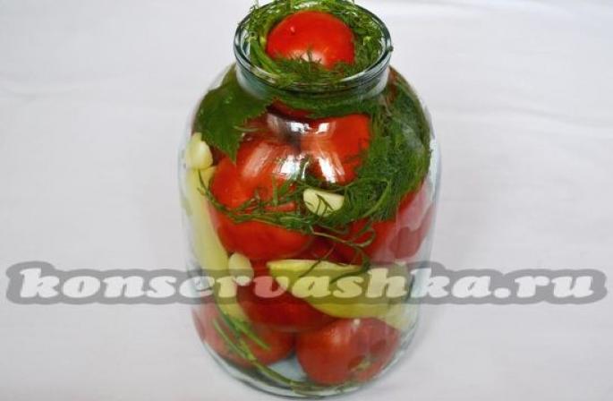 Tomatoes with aspirin and citric acid